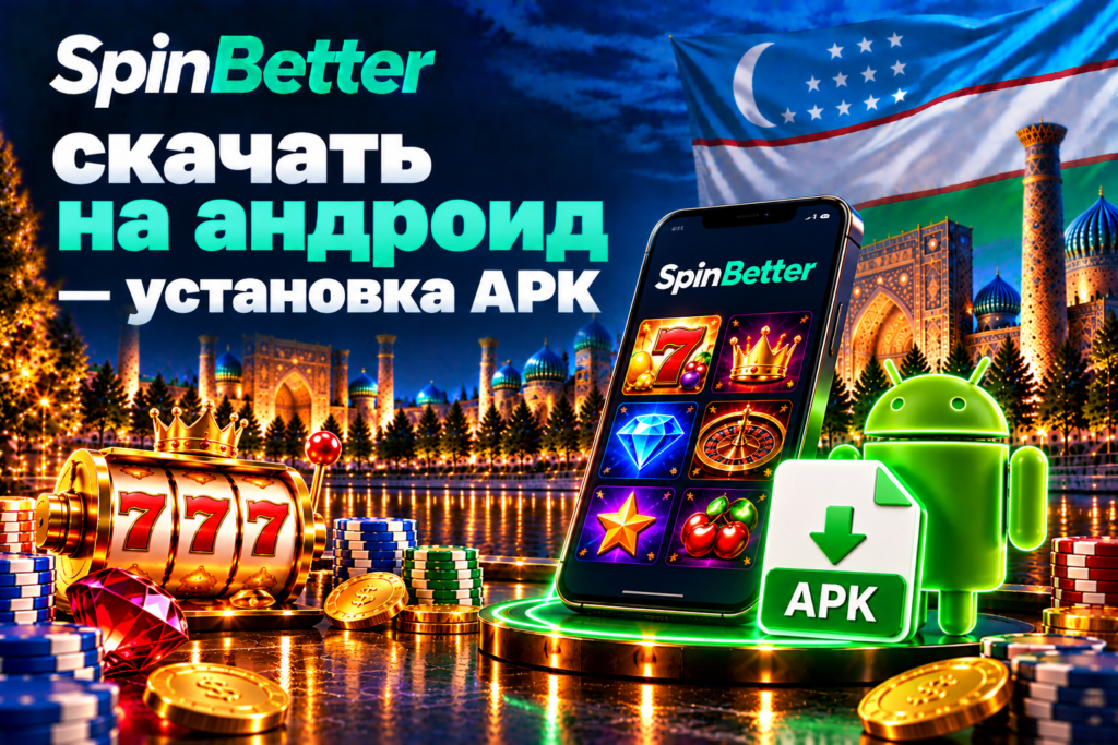 spinbetter скачать на андроид — установка APK
